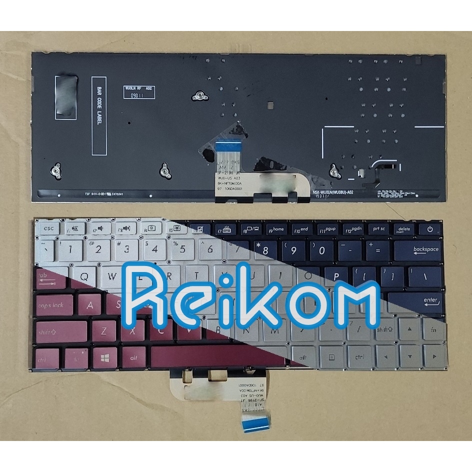 คีย์บอร์ด Asus Zenbook 13 UX333 UX333f UX333fa UX333flc UX333fn