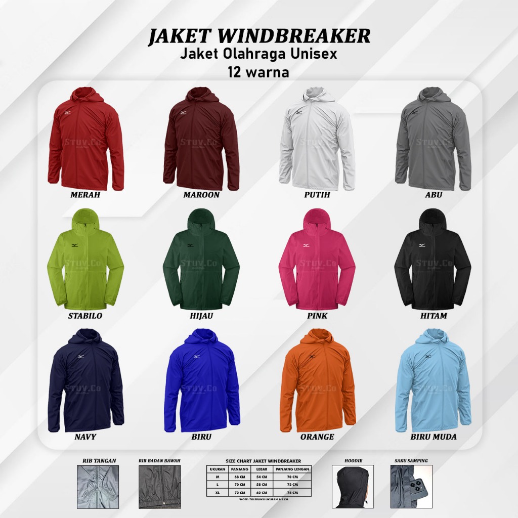 PARACHUE JACKET WINDBREAKER HOODIE SPORTS JACKET แจ็คเก็ตกลางแจ้งตกปลา SAUNA JACKET ANTI-UV PARACHUE