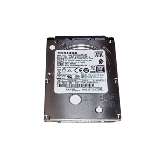 TOSHIBA MQ01ABF050 ฮาร์ดดิสก์แล็ปท็อป SATA 500GB