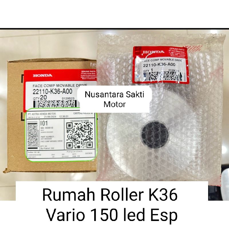 ( 22110-k36-a00 ) Vario 125 150 ใหม่ LED ESP ลูกกลิ้งที่อยู่อาศัยของแท้ honda ahm hgp