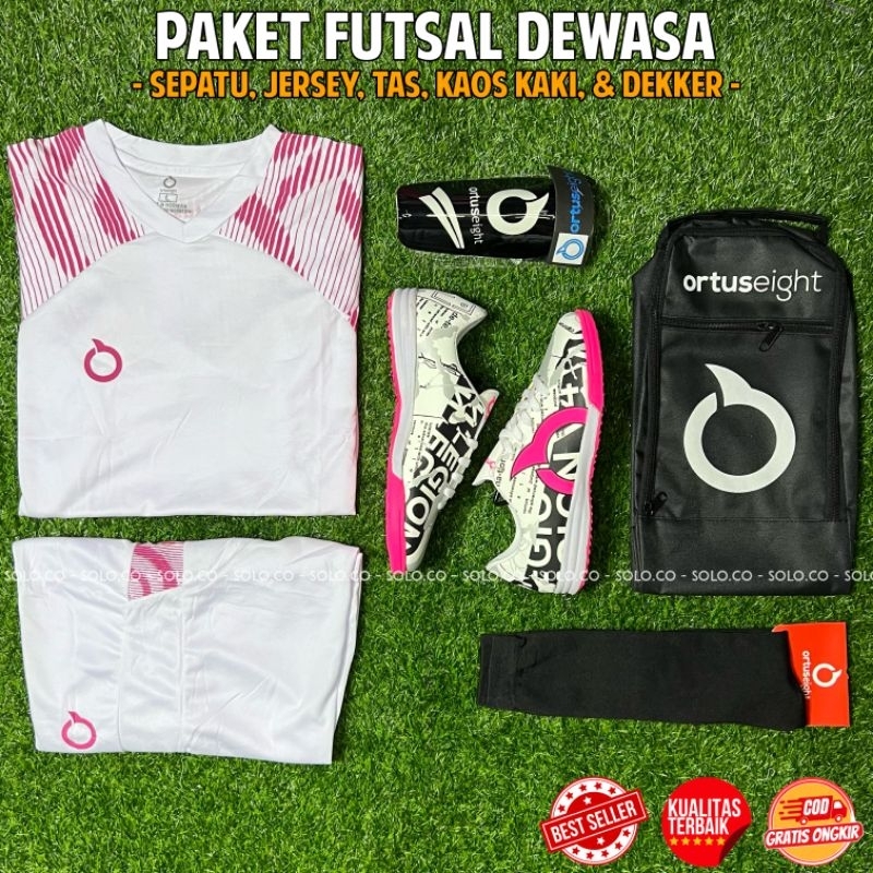 Ortus Catalyst Bima Jogosala Futsal Shoes Complete Package รองเท้าฟุตซอล Ortuseight ล่าสุด