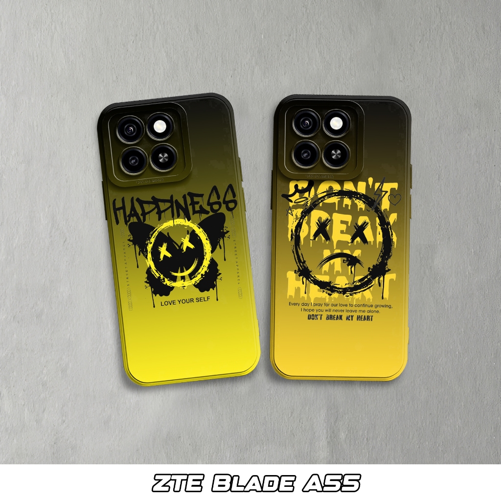 เคส ZTE Blade A55 - เคส ZTE Blade A35 - Softcase Procamera ZTE Blade Fashion Case [HH-1524]