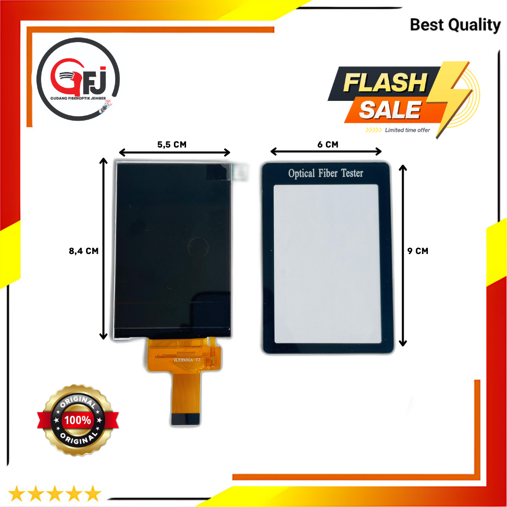 LCD OTDR/MINI OTDR 24 PIN INCLUDES กระจก LCD ดั้งเดิม