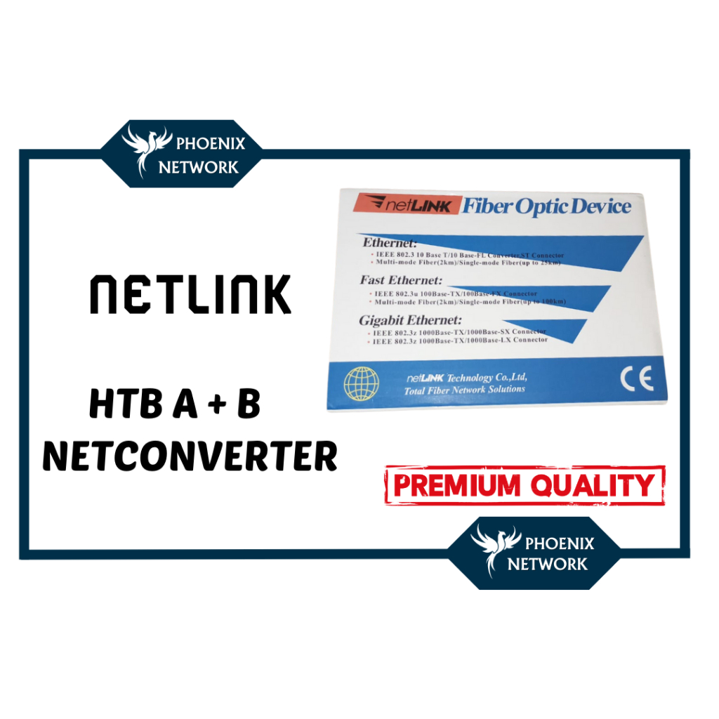 ตัวแปลงสื่อ Netlink 3100 | HTB Netlink 3100 | HTB A & B 3100