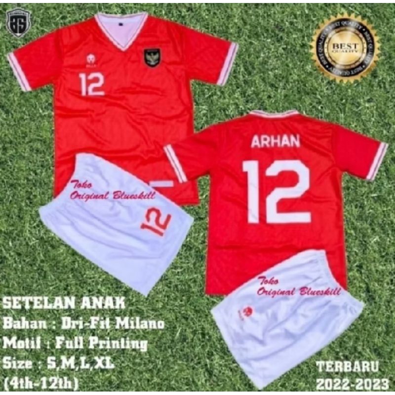 เสื้อฟุตบอลเด็ก Stellan Messi Ronaldo Neymar pram arhan