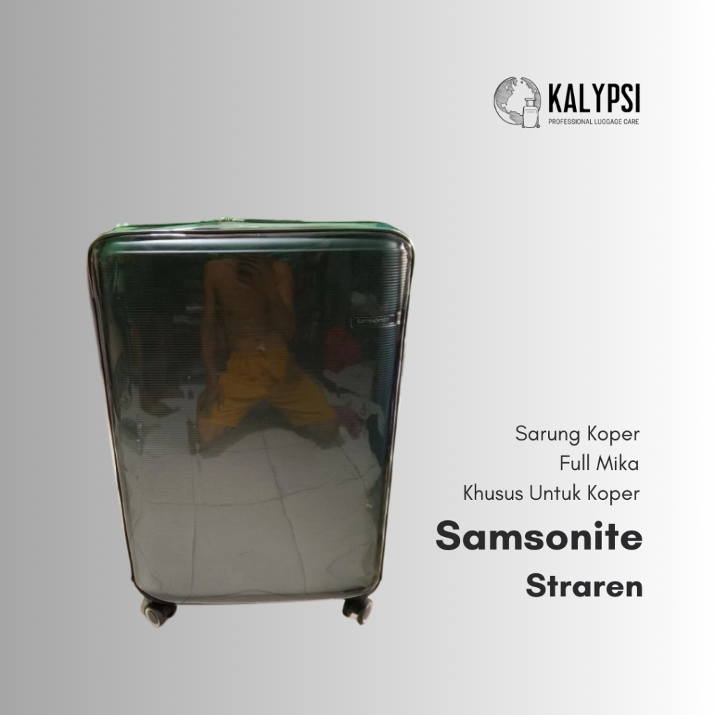 ฝาครอบกระเป๋าเดินทาง Mica เต็มรูปแบบสําหรับกระเป๋าเดินทาง Samsonite Straren