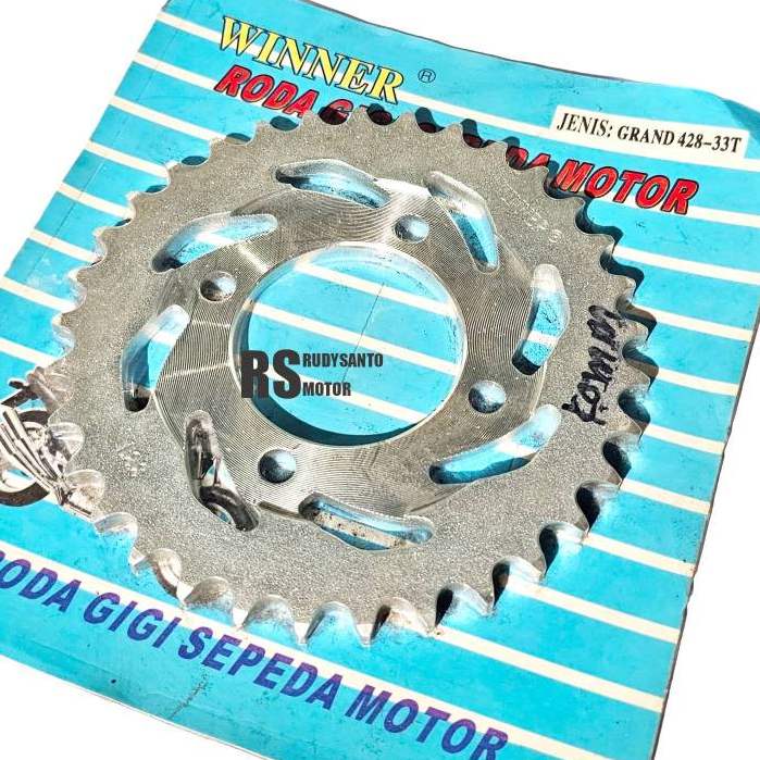 GRAND 428-33T WINNER REAR GEAR CHAIN GEAR เท่านั้น