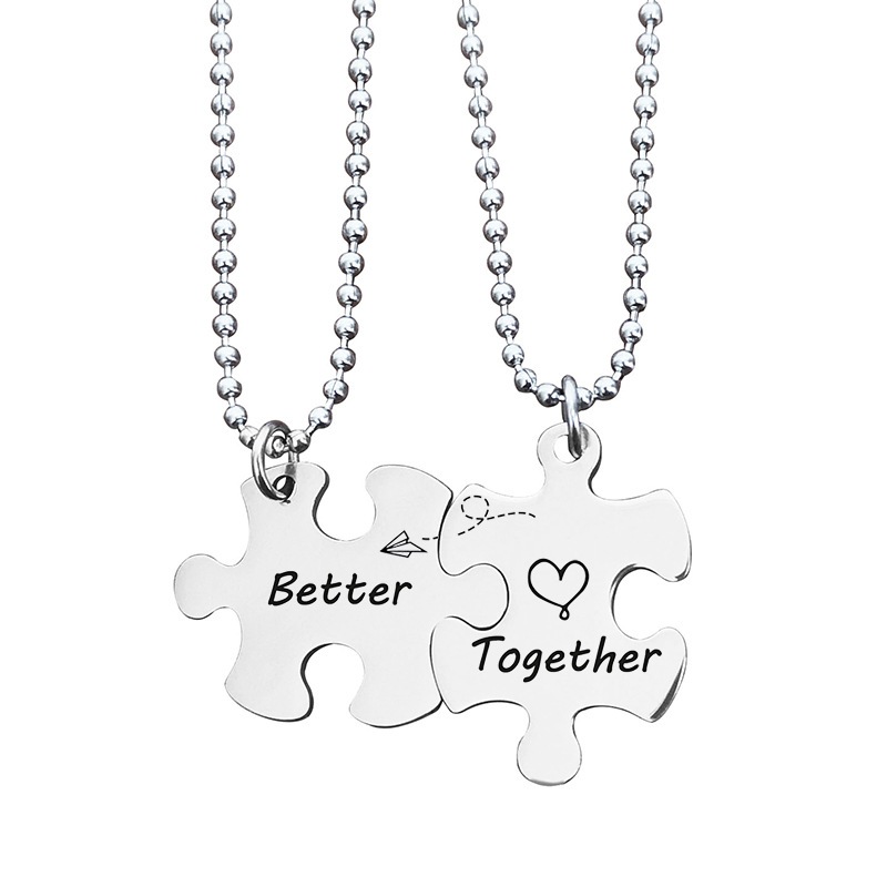 BETTER TOGETHER COUPLE สร้อยคอ PUZZLE
