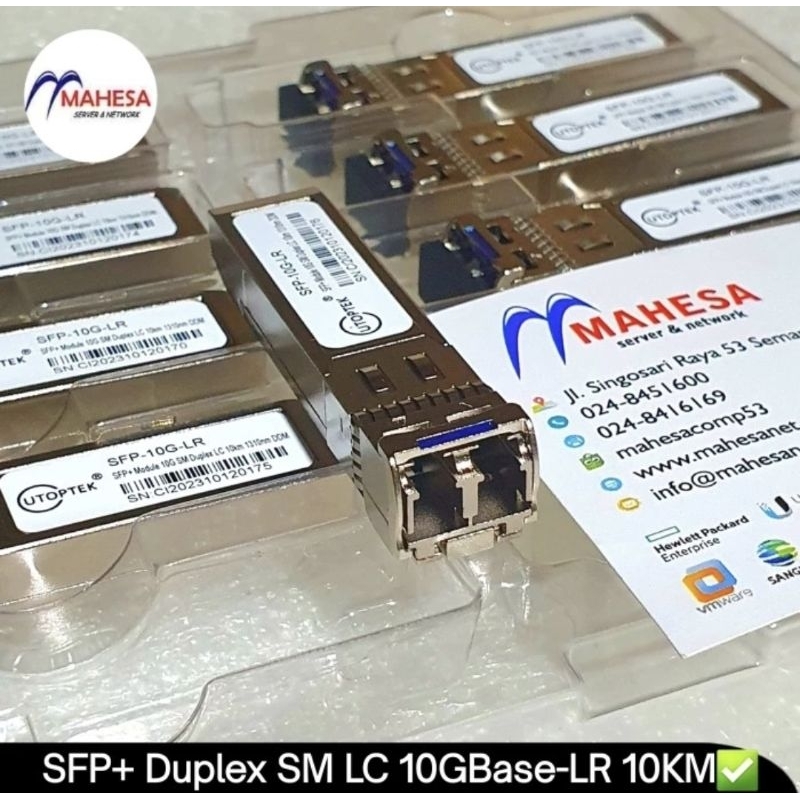 SFP+ 10GBase-LR 10G 1310NM SINGLEMODE SFP 10GBPS 10KM UtopTek Cisco