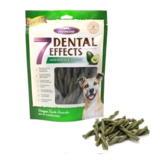 Vegebrand - 160g 7Dental Effects Avocado Dental Stick ขนมสุนัข