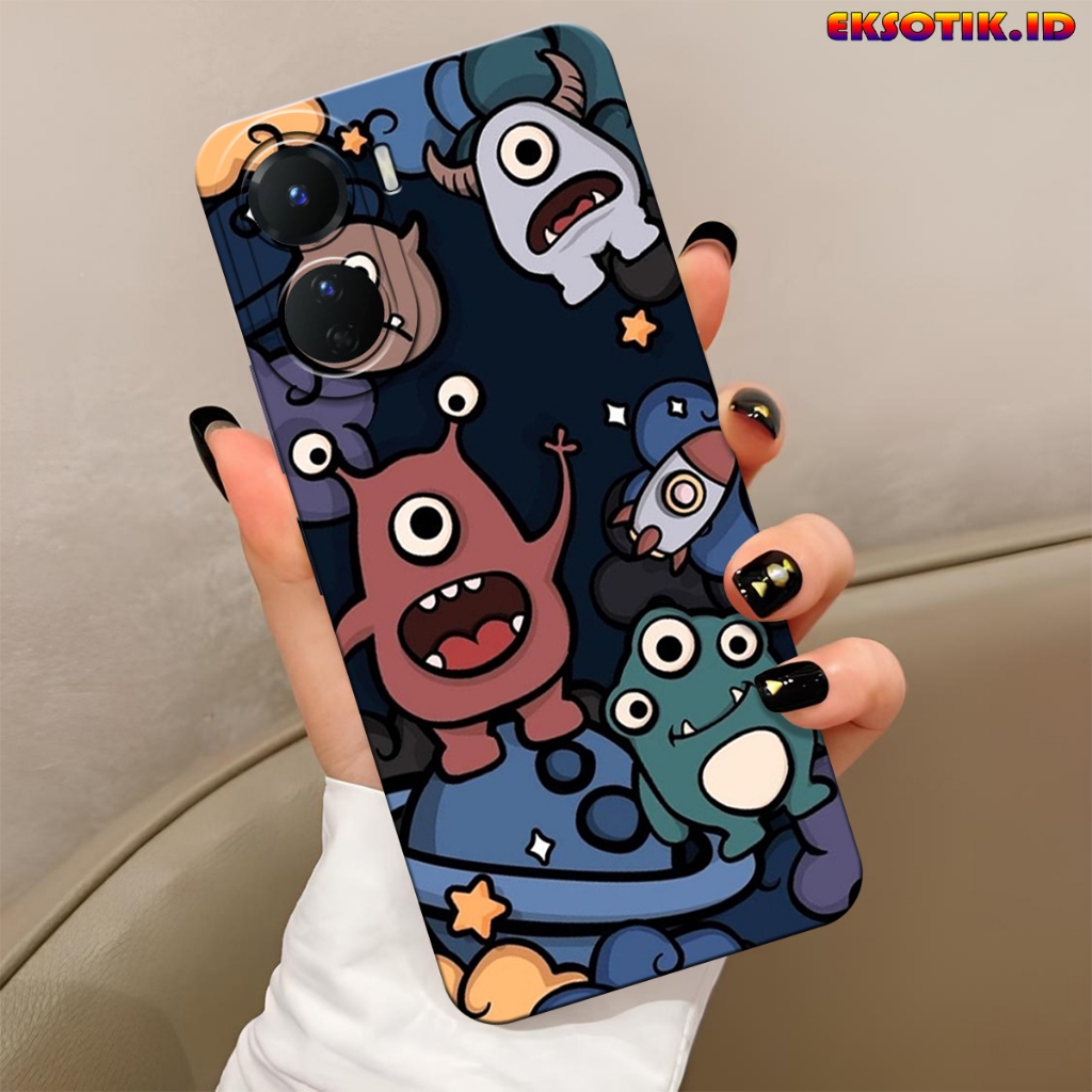 เคส Vivo Y16 - เคส Vivo Y16 - เคสแฟชั่น - Vivo Y16 Silicone - Cool and Cute Motips - Vivo Y16 Softca