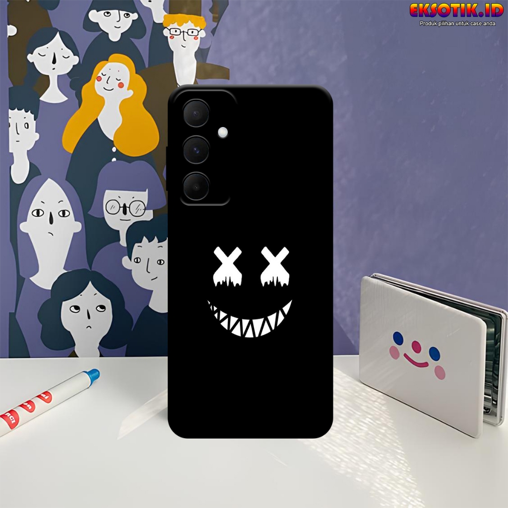 เคส Samsung A55 - เคส Samsung A55 - เคสแฟชั่น - Samsung A55 Silicone - Cool and Cute Motif - Samsung