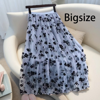 boll.id  Rok Tutu Panjang Motif Bunga Rok Korean Style Rok Plisket Premium Maxi Rok Midi Skirt Kekinian