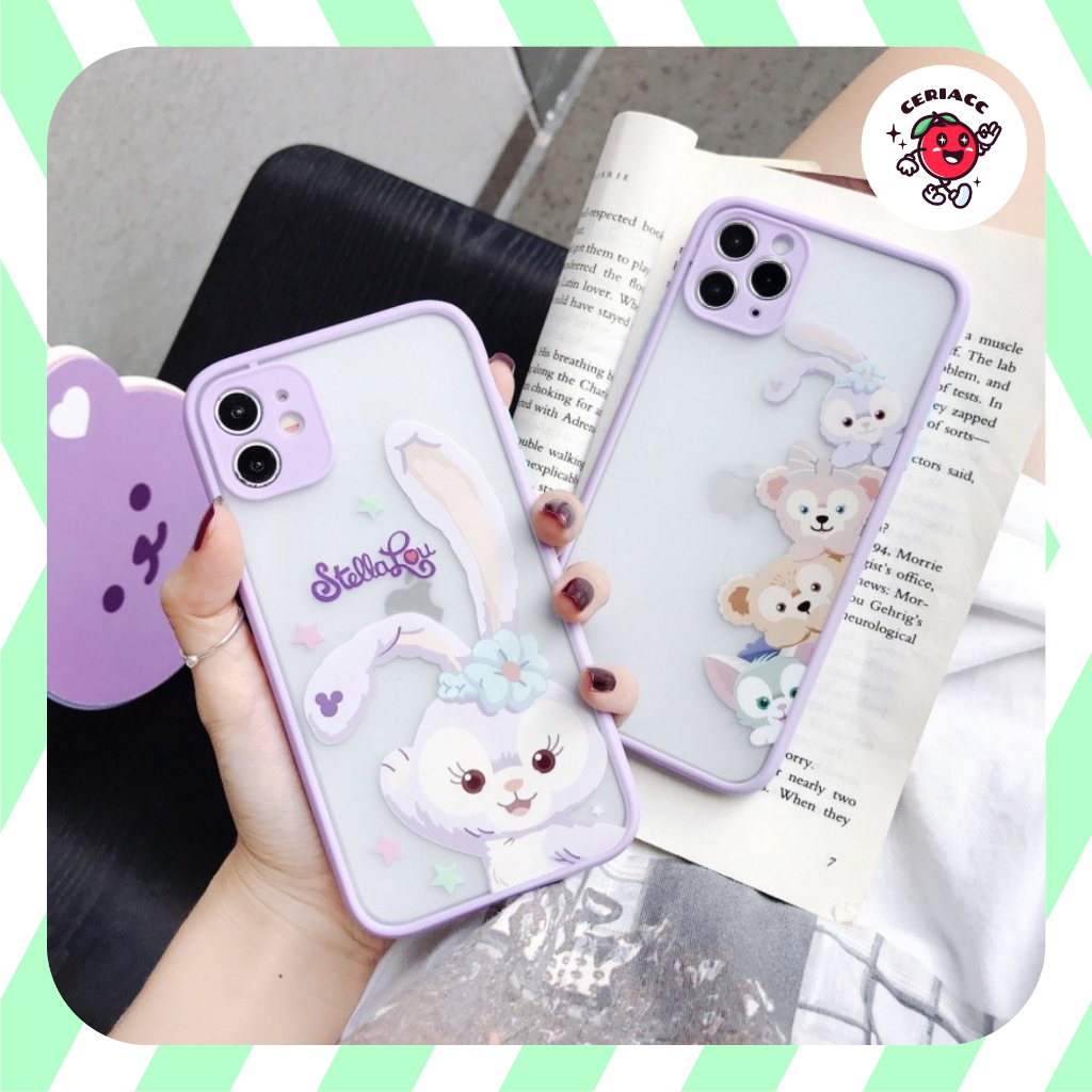 PRINTING HYB Motif Stella lou case iphone 6 7 8 plus x xr xs max 11 12 pro max vivo Y19 y53s 4G y51 