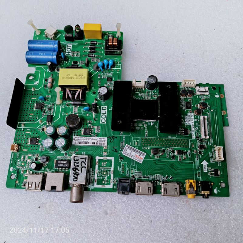 TCL 32s6800 บอร์ดหลักทีวี - TCL 32s6500 เมนบอร์ดทีวี - TCL L 32s6800 เมนบอร์ดทีวี - TCL 32s6800 เมนบ