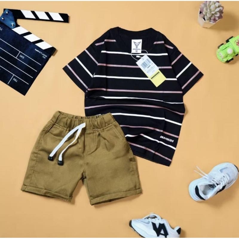 ARIEL SERIES KIDS ชุดเสื้อยืดและกางเกง