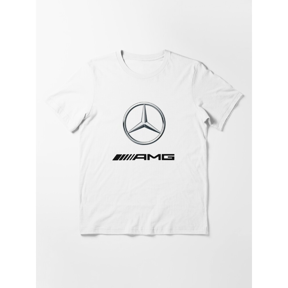 เสื้อยืดโลโก้ Mercedes amg
