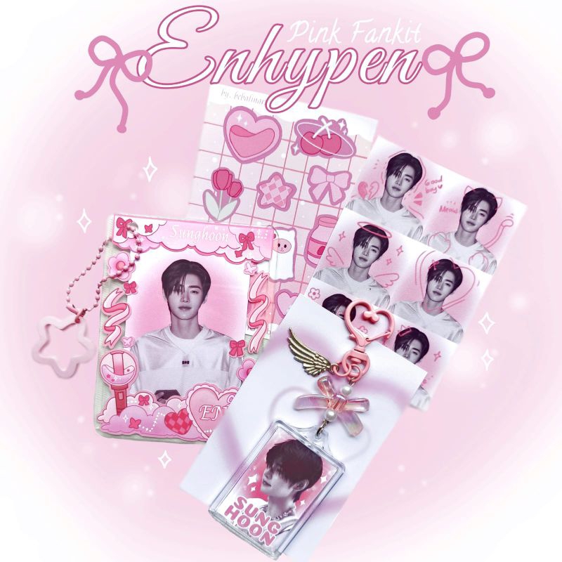 (เวอร์ชั่นสีชมพู) ROMANCE UNTOLD ENHYPEN/ TOPLOADER DECO ENHYPEN/ FANKIT ENHYPEN ROMANCE UNTOLD