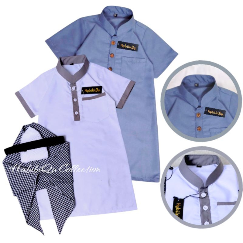 BABY KOKO GAMIS เสื้อผ้าชุด TORBAN 0-2 ปี AQIQAH BABY ROBES TURKISH BABY KOKO GAMIS ผ้าแขนสั้น