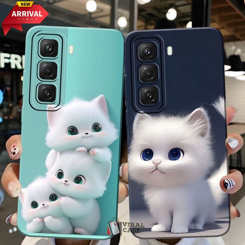 Infinix Hot 50 4G/Hot 50 5G 2024 / Hot 40 4G 2024 Hot 40 PRO 4G 2024 Softcase ยางยืดหยุ่น l ซิลิโคน 