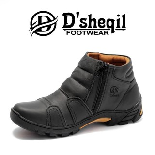 Sepatu Boots Kulit Reslting sepatu kerja