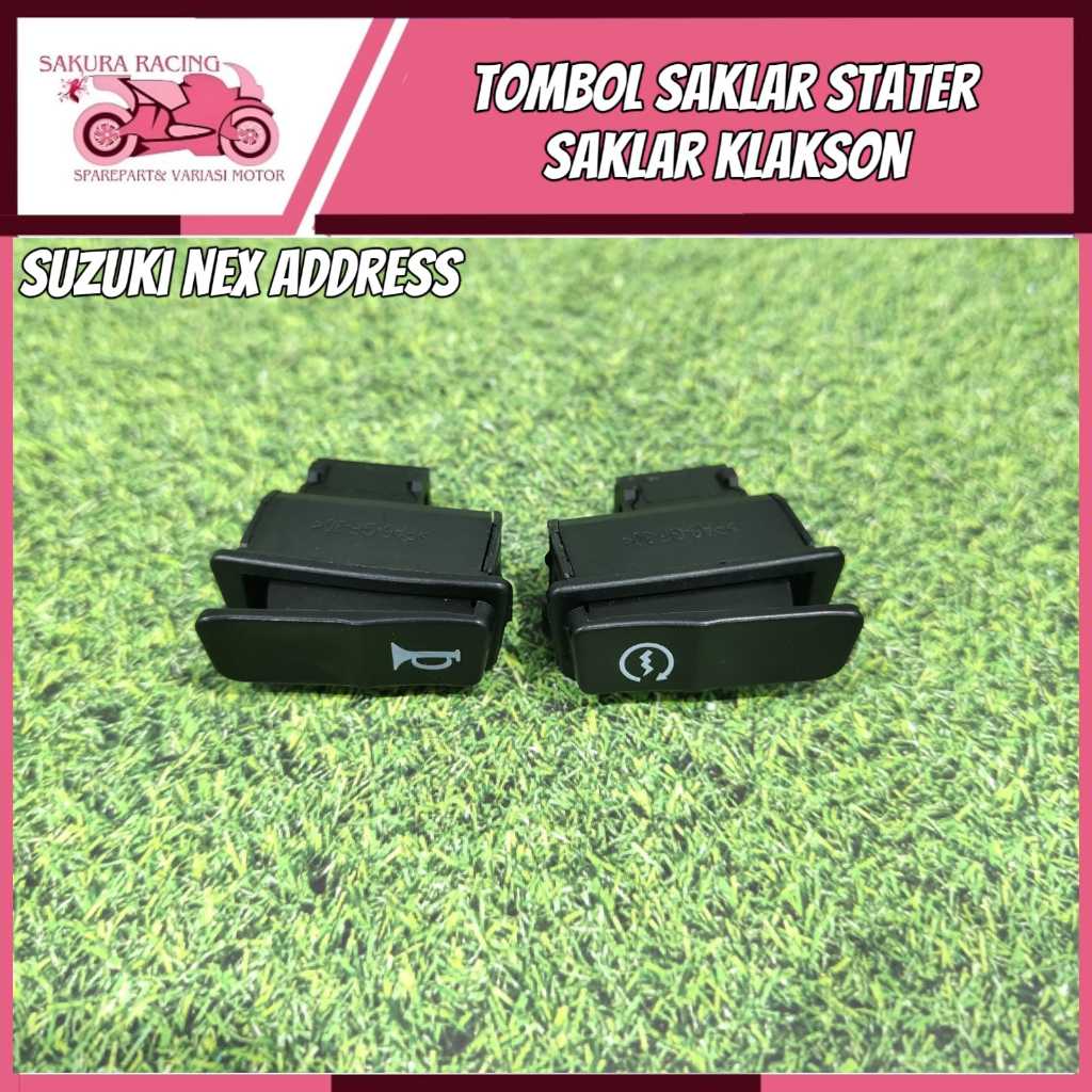 Tombol ชุดสวิตซ์ปุ่มสตาร์ท Horn Switch ที่อยู่ Suzuki Nex -SKR
