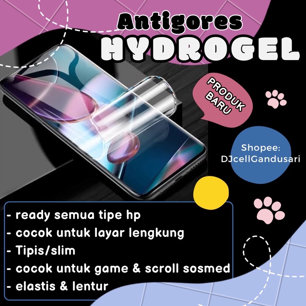 Anti-Scratch Hydrogel ป้องกันหน้าจอ Universal Samsung Galaxy A16 A15 M15 A06 A35 A36 A55 A56 A25 5G 