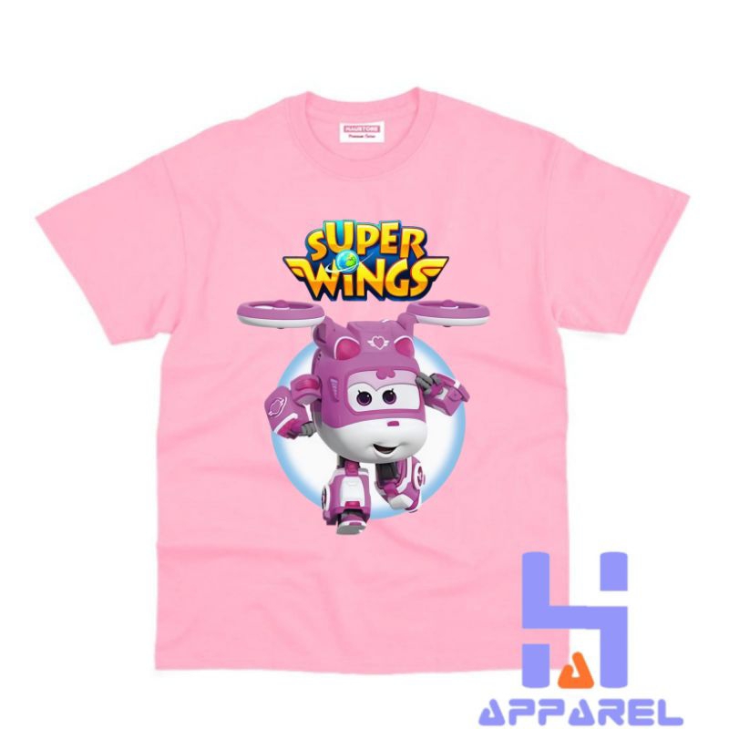 เสื้อผ้าเด็ก DIZZY SUPER WINGS DIZZY CHILDRENS เสื้อยืด
