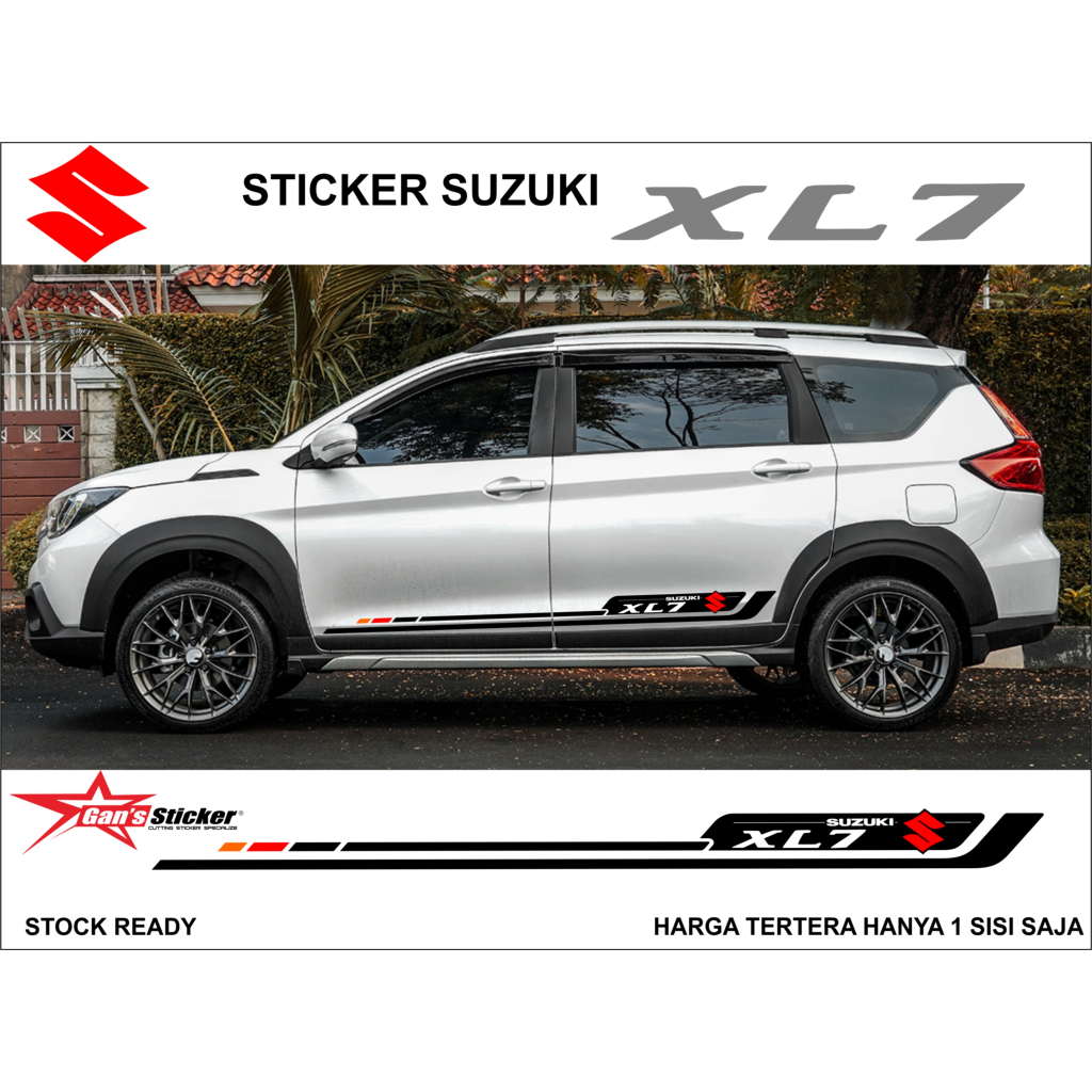 สติ๊กเกอร์ Suzuki XL7 อุปกรณ์เสริม Suzuki XL7