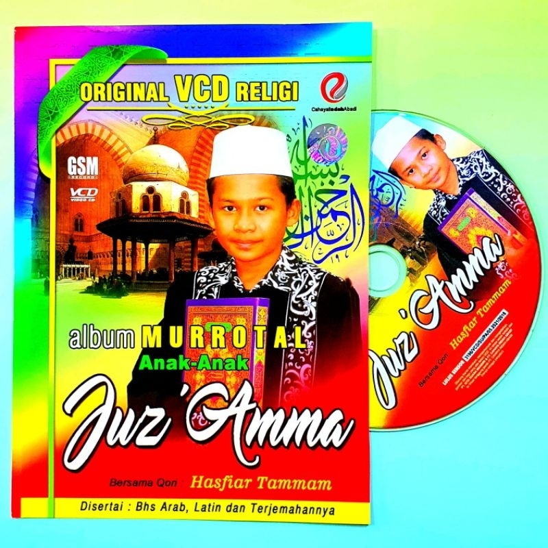 Dvd Original CASSETTE VCD MUROTTAL CHILDREN JUZZ AMMA LETTER OF CHOICE MUROTAL AL QURAN CHILDREN-KAS