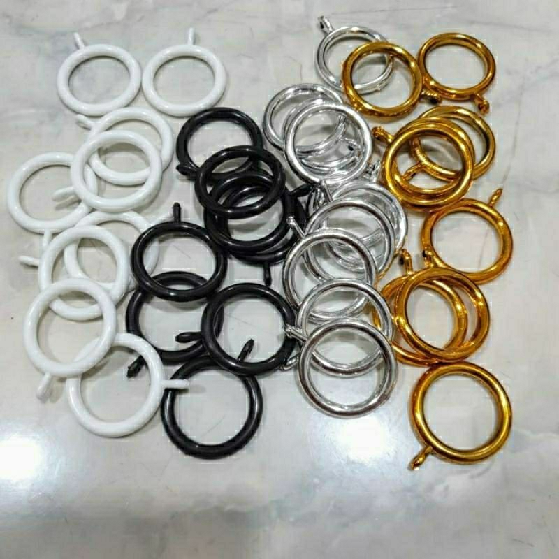 4-COLOR ROUND CURTAIN RINGS/CURTAIN RINGS