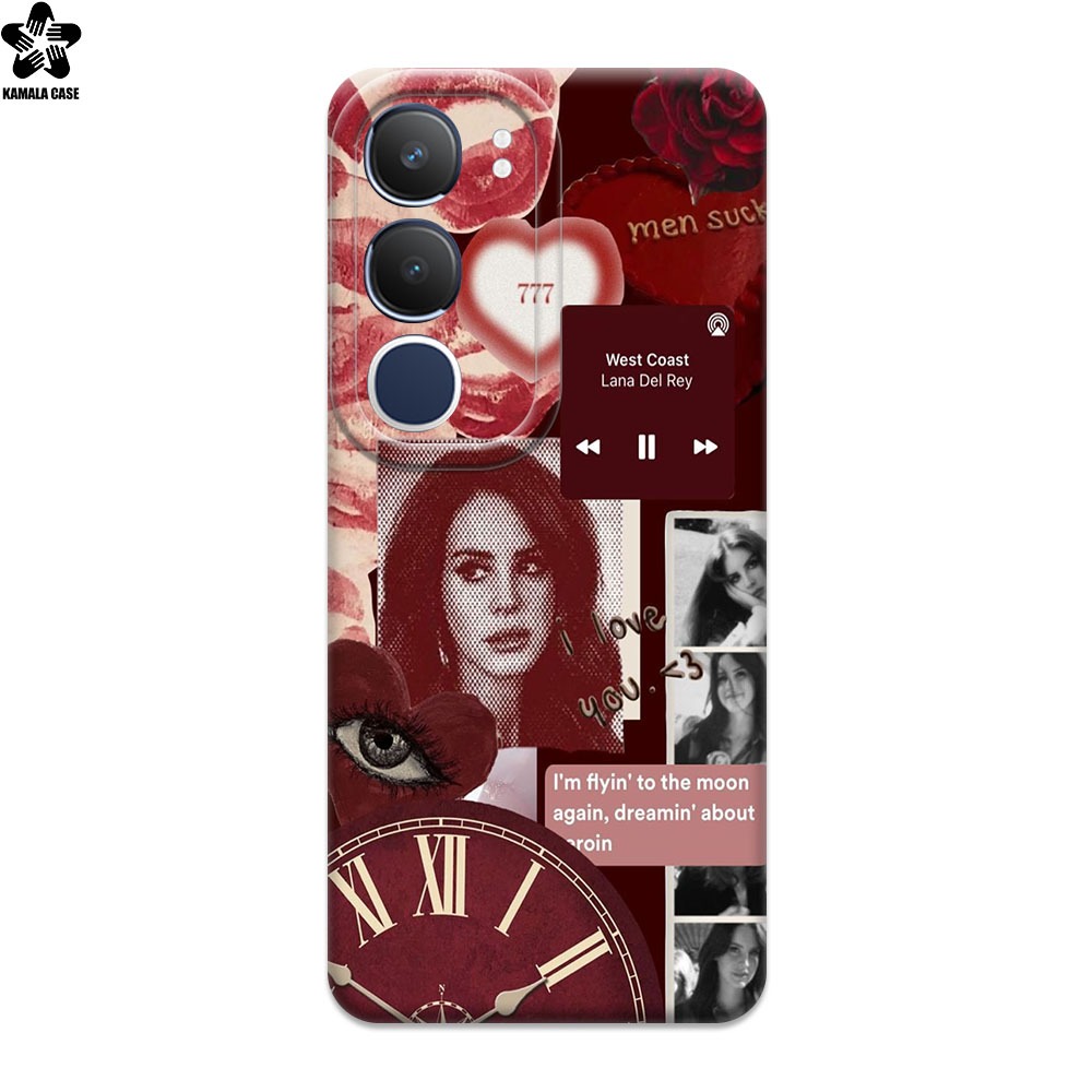 SOFTCASE PREMIUM MOTIF LANA DEL REY สําหรับ VIVO Y19S ใหม่ล่าสุด & ALL TYPE VIVO - PRO CAMERA - เคสใ