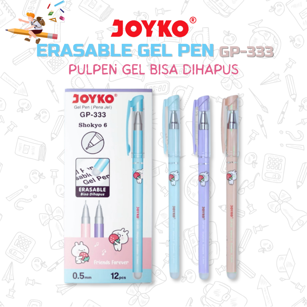 Joyko GP-333 ปากกาเจลลบได้
