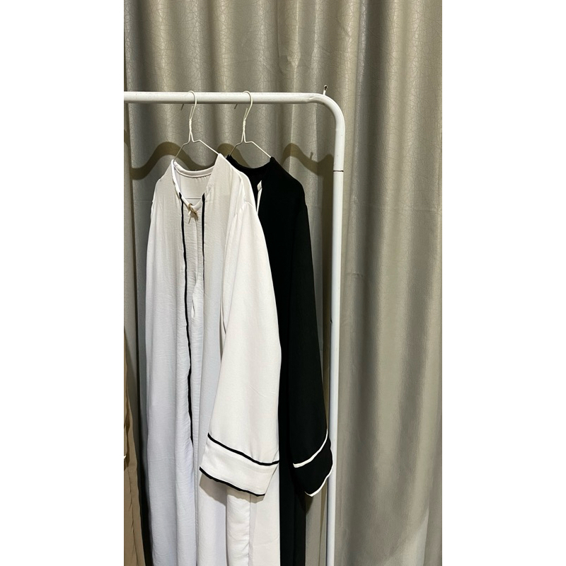 PUTIH ฮามีดา Abaya||วัยรุ่นผู้ใหญ่ Abaya||Abaya List สีขาว