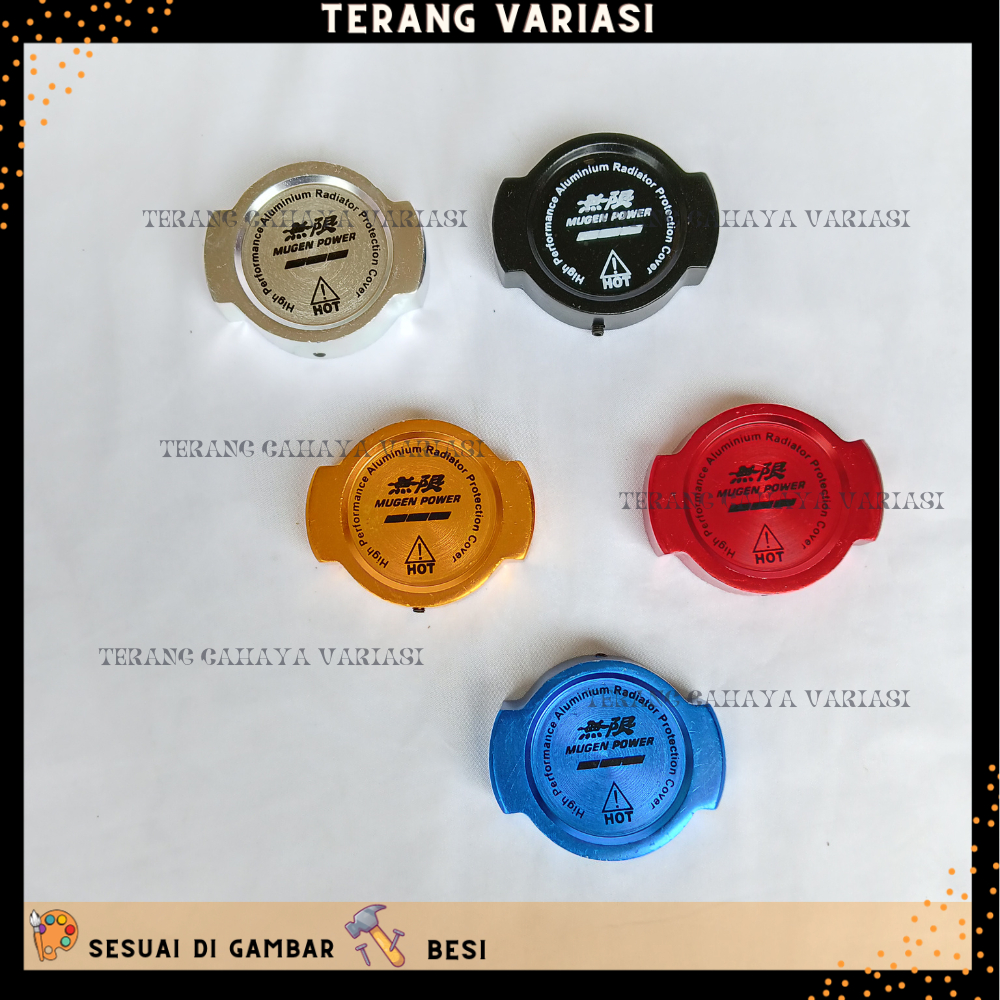 MUGEN RADIATOR CAP NMAX RADIATOR COVER LEXI MOTORCYCLE RADIATOR CAP