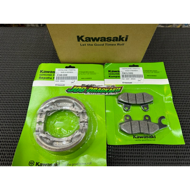 ผ้าเบรกหลังหน้า W175 W 175 ORIGINAL KAWASAKI 41058-0008