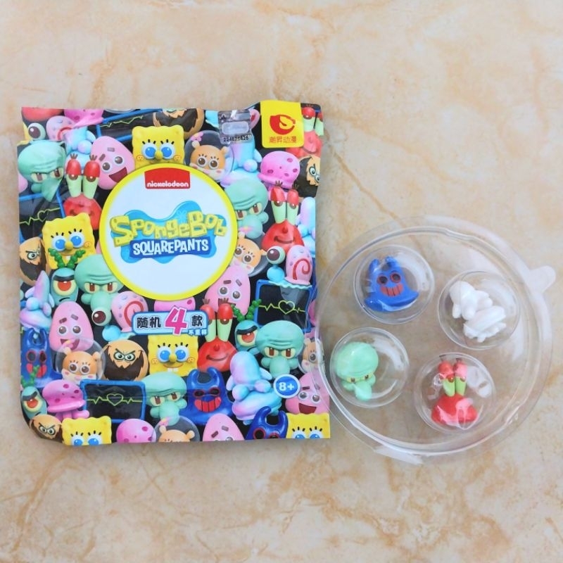 Spongebob Squarepants Gacha Blind Bag OH SOME KKV Figure Official Blind Box Selected
