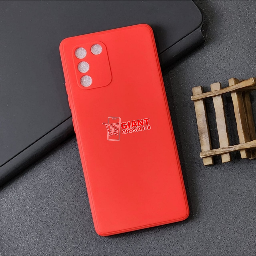 Samsung A91 Samsung S10 Lite Macaron Square Softcase Candy Macaron / Case Square Edge Samsung A91 Sa