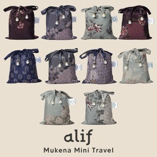 Alif Modern Wear - Blóemen Collection Mukena Mini Motif Parasut Premium Korea Travel