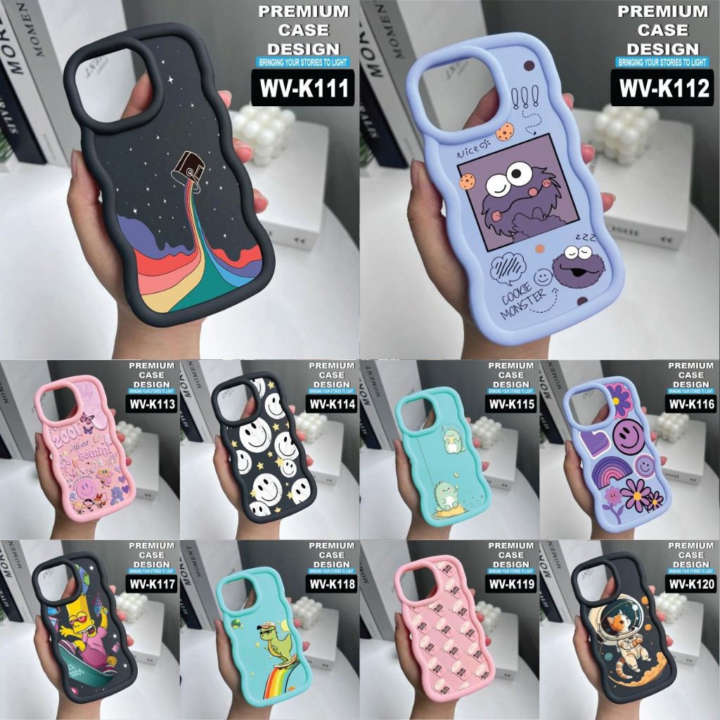 OPPO A31/A18/A17/A17K/A16/A16K/A16E/A15/A12/A7 2018/A5/A9 2020 CASE MOTIF CODE WV K111-K120 ⭐️วีนัส 