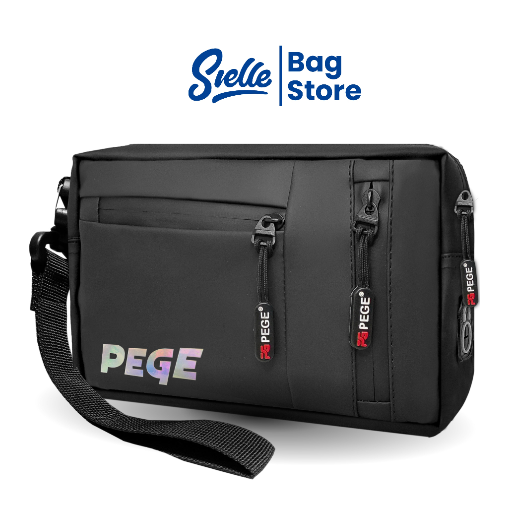 [SIELLE.ID 9042] UNISEX WATERPROOF SLING BAG สําหรับผู้ชายและผู้หญิง 3IN1 HANDBAG SLING BAG AND POUC