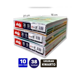 BUKU TULIS 38 LEMBAR SKOLA BY SiDU SINAR DUNIA (1 PACK 10 BUKU)