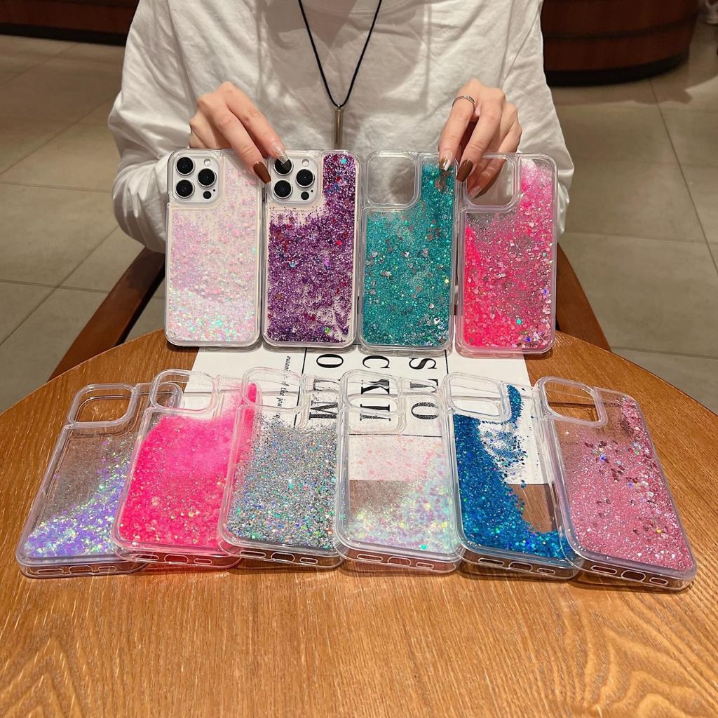 PLAIN GLITTER AIR CASE OPPO RENO 4/RENO 5/RENO 6/RENO 7 4G/RENO 8/RENO 8T/RENO 10 PRO/RENO 10 PRO/RE