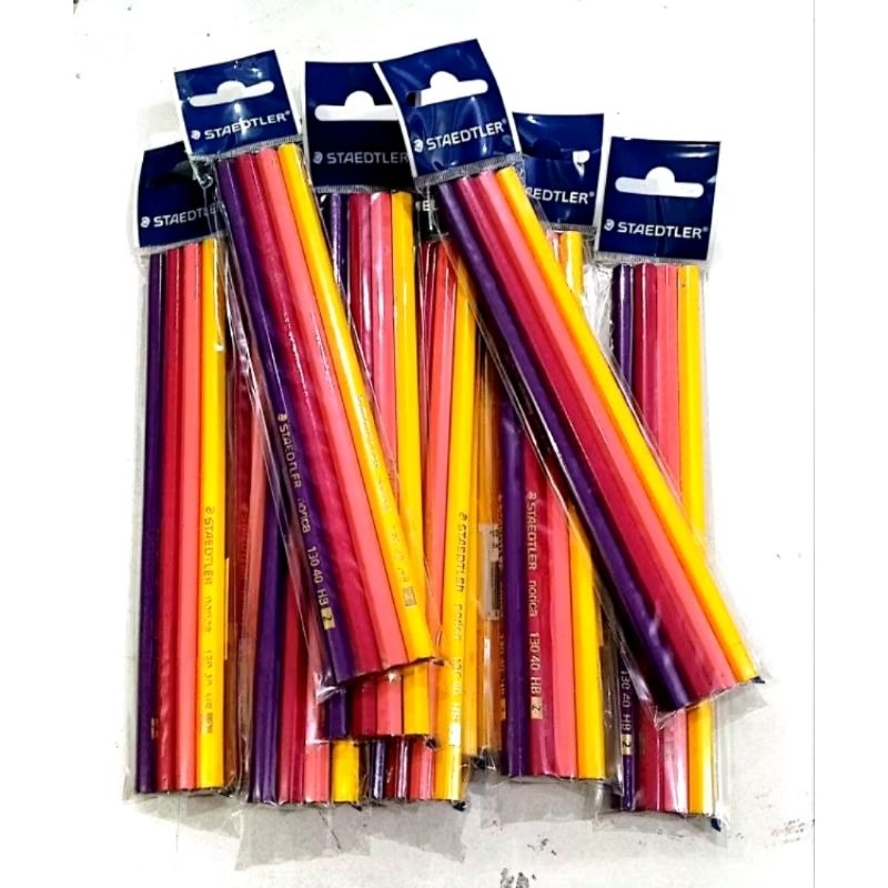 STAEDTLER HB PENCIL SET 4 RAINBOW