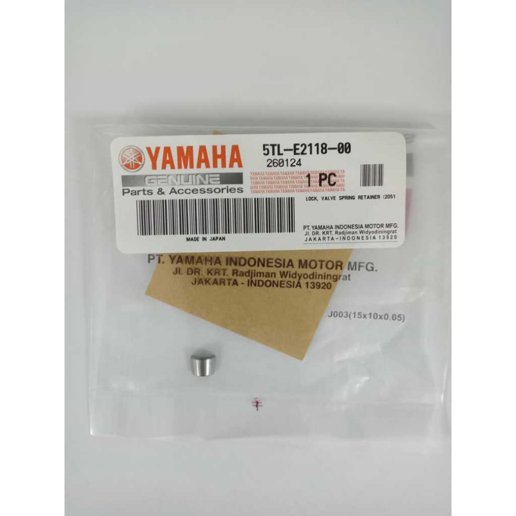 YAMAHA TIGER NAIL VALVE NAILS / 5TL-E2118-00 ORIGINAL