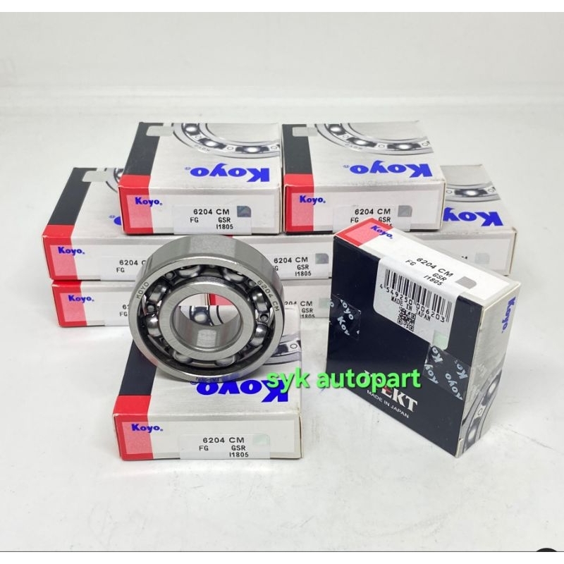 BEARING 6204 CM KOYO COVEROUT