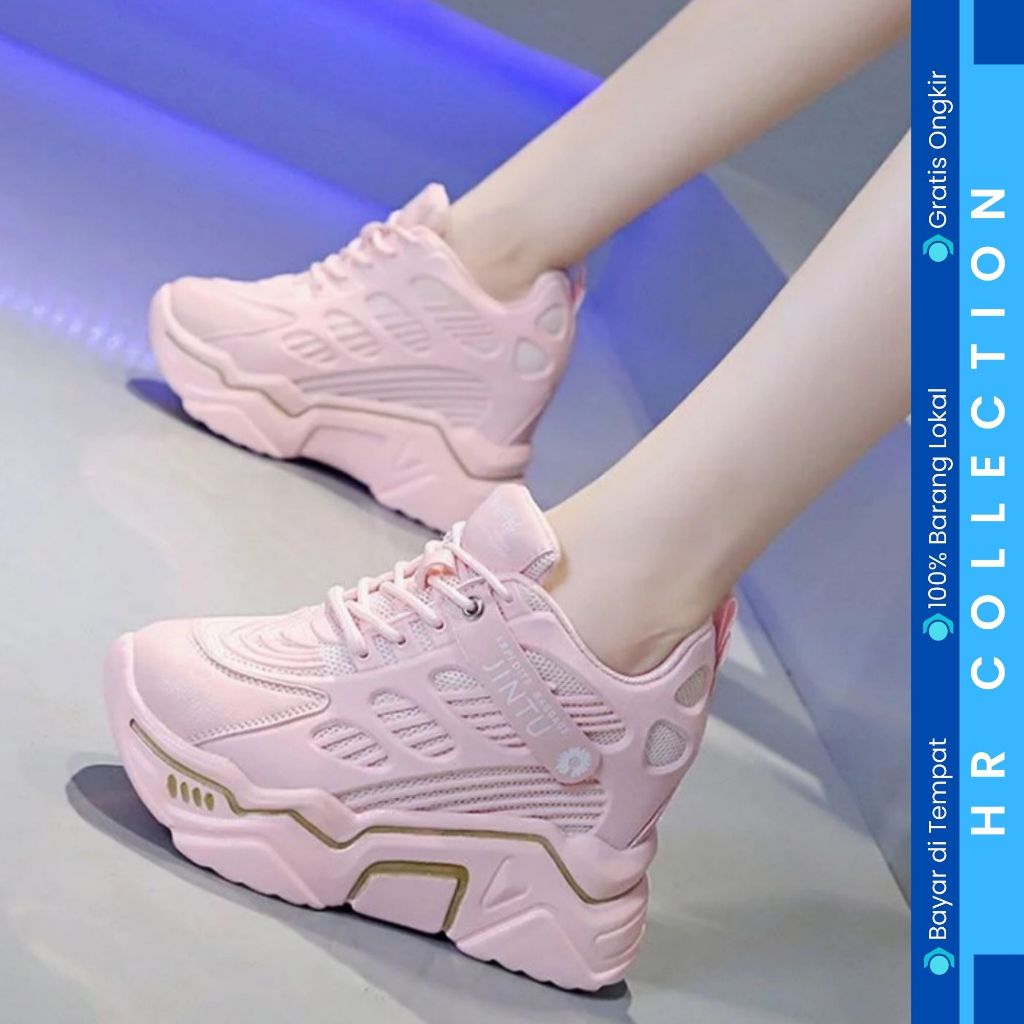 HR COLLE - รองเท้าผ้าใบลําลองผู้หญิง, รองเท้ากีฬา MODERN GYMNASTICS/ZUMBA AS 129