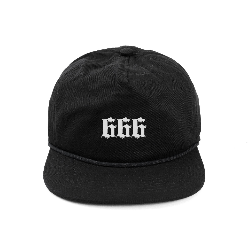 คลาสสิก Snapback คลาสสิกเบสบอลหมวก Satanic 666 โลหะเพลง Unisex ผู้ชายผู้หญิง Vintage Unisex ผู้ใหญ่ 