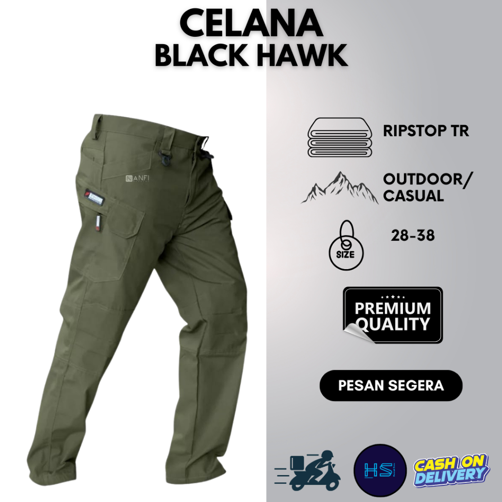 BLACK-HAWK LONG TACTICAL PANTS / TACTICAL CARGO PANTS / MOUNTAIN PANTS / OUTDOOR ACTIVITY
