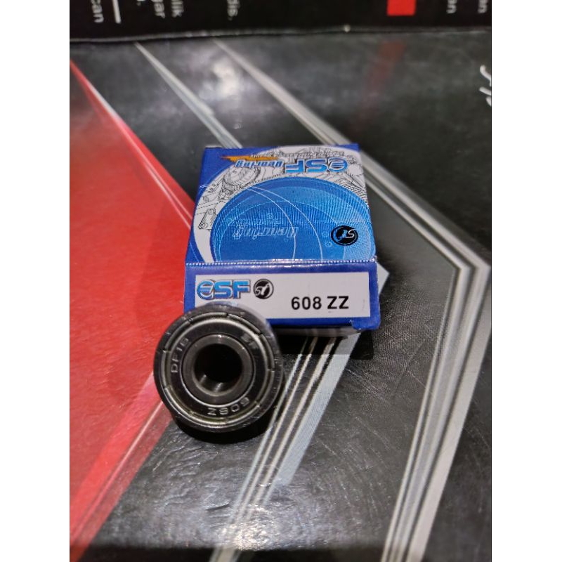 [1 ชิ้น] LAHER 608 ZZ ESF BEARING 608 ZZ